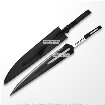 Ichigo Zanpakuto Dual Wield Bleach Anime Fantasy Sword Video Game Weapon Replica