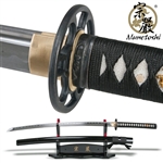 Munetoshi Handmade 1055 Through Harden Steel Cutting Sword Samurai Katana Sharp