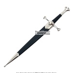 Medieval Knight Broad Sword Fantasy Dagger With Sheath