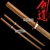 2 Pcs Daito Wooden Bokken Samurai Practice Sword Katana