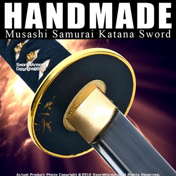 Handmade Musashi Samurai Sword Katana 1060 Carbon Steel