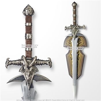 47" Two Handed Decorative Fantasy Anime Great Sword Video Game Weapon Replica