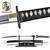 Munetoshi 2nd Gen Mokko Handmade Katana Samurai Sword T10 Blade Crane Tsuba