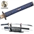 Munetoshi 2nd Gen Mokko Handmade Katana Samurai Crane Sword T10 Steel Battle Wrap