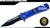 Assisted Opening Rescue Drop Point Knife Police Blue