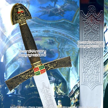 Ivanhoe Medieval Short Sword Knight Crusader Sword