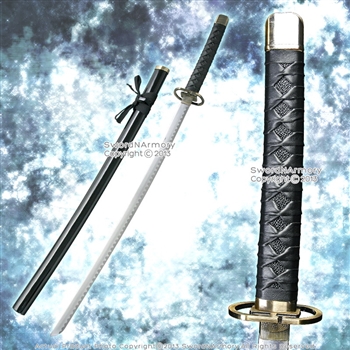 37" Gin Ichimaru Anime Sword Fantasy Katana Cosplay Video Game Weapon Replica