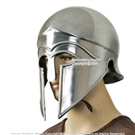 Spartan Greek Corinthian Helmet Costume Armour LARP with Liner Chin Strap