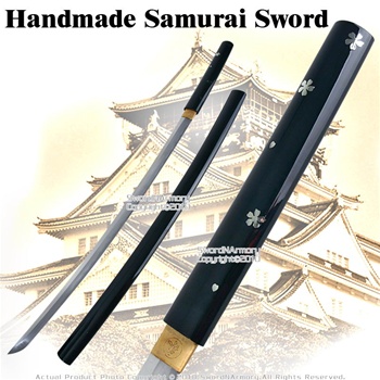 Handmade Japanese Shirasaya Samurai Katana Sword Sharp