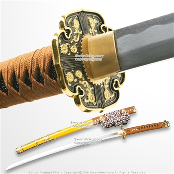 Musha Brand Japanese Style Tachi Ceremonial Katana Samurai Sword Sharp Blade