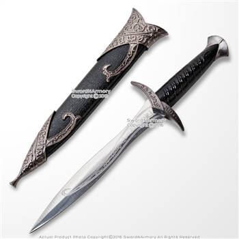 10.25" Elven Sting Dagger Miniature Letter Opener Fantasy Sword with Sheath