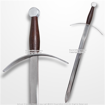 15.8" Hand and a Half Knight Mini Long Sword Unsharpen Historic Dagger w/ Hanger