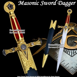 Masonic Ceremonial Dagger Templar Knight Freemasonry