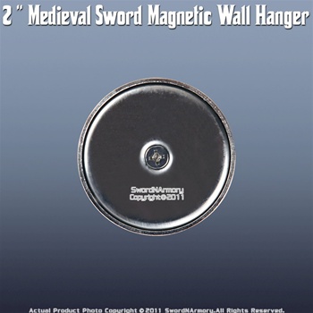 2 " Medieval Long Sword Super Magnetic Wall Hanger