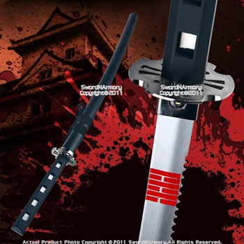 Black Snake Eyes Samurai Katana Full Tang Ninja Sword