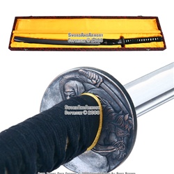 Ieyasu Tokugawa Daimyo Handmade Functional Katana Sword