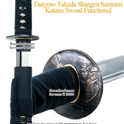 Handmade Takeda Shingen Samurai Katana Sword
