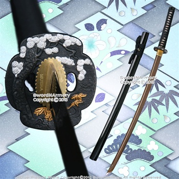 Musashi Kami Forge Folded Steel Samurai Katana Sword Through Harden Sharp Blade