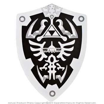 Dark Knight HERO Link Hylian Triforce Foam Shield Legend of Zelda LARP Cosplay