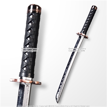 Functional 26.5" Polypropylene Wakizashi Samurai Katana Sparring Training Sword
