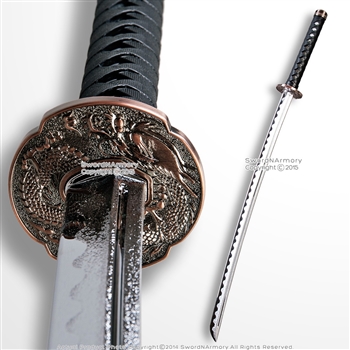 Functional 41.5" Polypropylene Japanese Odachi Katana Samurai Training Sword