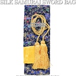 Luxury Silk Katana Sword Carrying Bag Sakura Blossoms