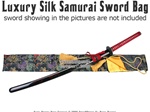 Silk Katana Sword Carrying Bag