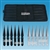 12 Pcs 8.5" Thrower Set 440 Stainless Steel Throwing Knives with Zipper Pouch