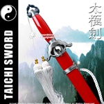 Red Spring Steel Jian Chinese Tai Chi Kung Fu Practice Sword Unsharpened