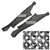 M/L Functional Medieval Chainmail Legging Pair Flat Ring Wedge Riveted Alt  SCA