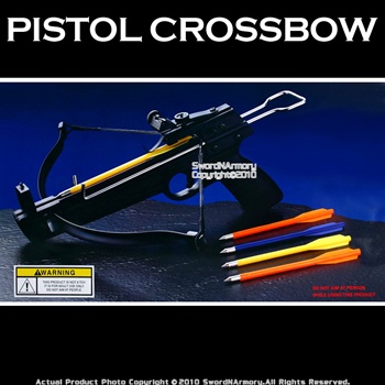 50 lbs Mini Pistol Crossbow Bolts W/ 5 Bolts Arrow