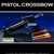 50 lbs Taiwan Made Pistol Crossbow w/ 5 Plastics Arrows and 36 Metal Bolts