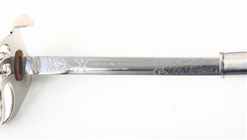 Sword and Scabbard Gift Engraving Service