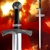 Foam Padded Excalibur Medieval Knight Sword Cosplay LARP