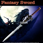 42" Foam Padded Fantasy Medieval Long Sword Cosplay Costume Prop LARP New