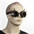 Steampunk Spectacles Eye Mask Black Gold Goggle Mask Wearable Geek Theater Prop