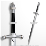 42" Hand an a Half  Medieval Knight Foam Arming Sword Cosplay Weapon LARP Toy