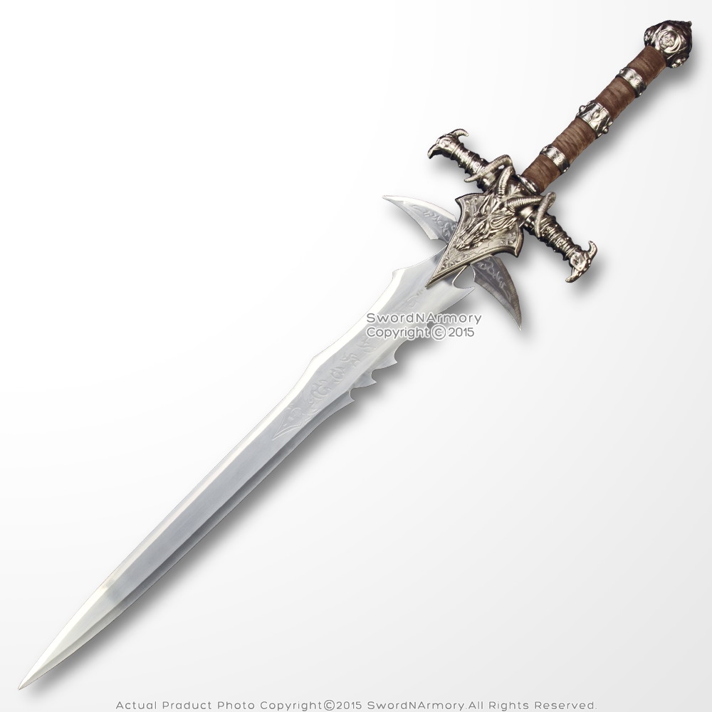 47" Two Handed Decorative Fantasy Anime Great Sword Video Game Weapon ...