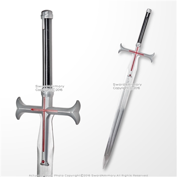 42" Heathcliff Liberator Kayaba Akihiko Fantasy Cosplay Sword Anime with Sheath
