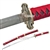 Anime Sandai Kitetsu Fantasy Samurai Katana Sword Video Game Weapon