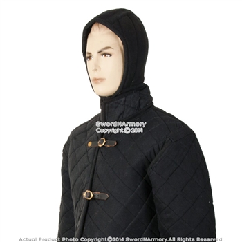 XL Medieval BK Gambeson Type II Aketon Jacket Padded Armor Coat Reenactment SCA