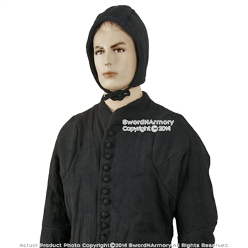 Extra Large Medieval Gambeson Type 6 Padded Armour Coat SCA WMA Arming Jacket BK