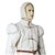 Small Ecru Gambeson Type7 Medieval Padded Armour Coat SCA WMA LARP Arming Jacket