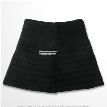 Medieval Cotton Wool Padded Skirt Celtic Viking Side Slit Gambeson Leg Protector