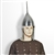 Functional Medieval Russian Tsar Helmet 16 Gauge Steel w/ Chainmail SCA LARP WMA