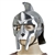Roman Gladiator Maximus Helmet Armour w/ Liner No Spikes LARP Reeactment Costume
