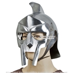 Roman Gladiator Maximus Helmet Armour w/ Liner No Spikes LARP Reeactment Costume