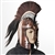 Copper Coated Punk Greek Trojan Corinthian Helmet with Spikes Wild Wild West