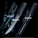 Through Hardened 1045 Carbon Steel Shobu Style Samurai Tanto Sword Full Tang