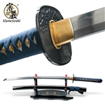 Munetoshi Water Dragon Differentially Hardened 1060 Samurai Katana Sword